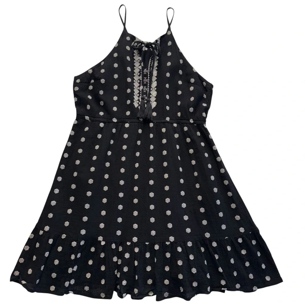 Idyllwind Fueled by Miranda Lambert Zelida Embroidered Halter Lined Dress M #205